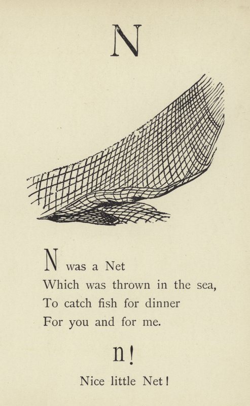 Písmeno N od Edward Lear