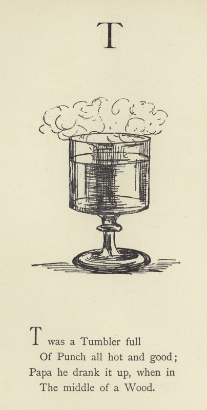 Písmeno T od Edward Lear