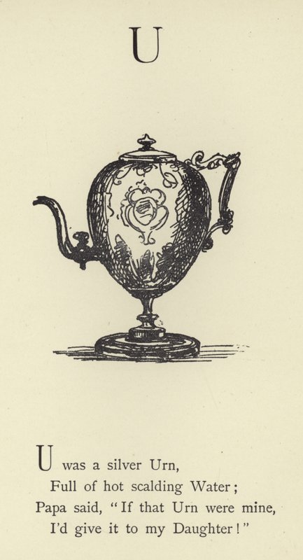 Písmeno U od Edward Lear