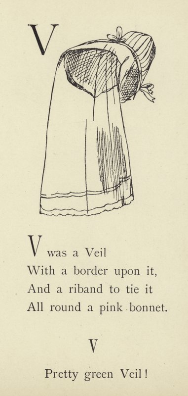 Písmeno V od Edward Lear