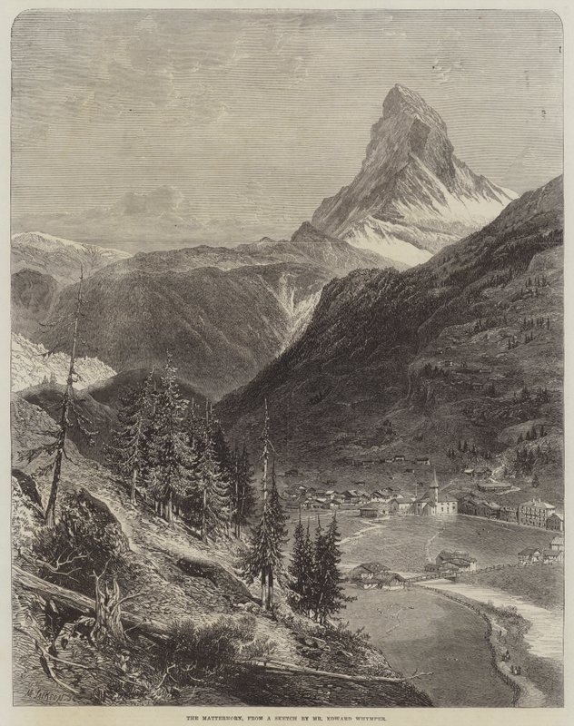 Matterhorn od Edward Whymper