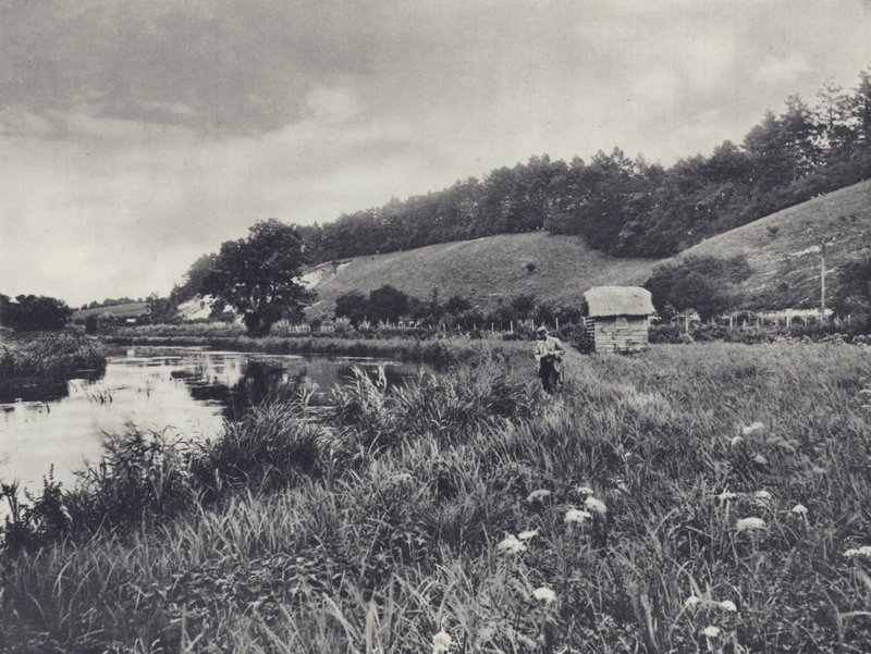 Na střední zkoušce (čb fotografie) od Edward Alfred Barton