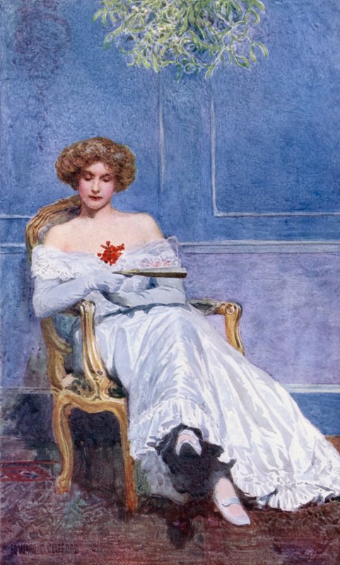 Pod jmelím (barva lito) od Edward Charles Clifford
