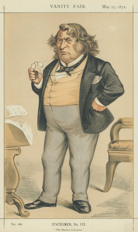 Ctihodný Charles Sumner od Edward Frederick Brewtnall