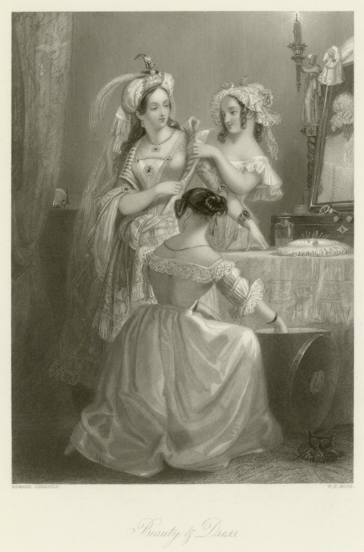 Krása a šaty od Edward Henry Corbould