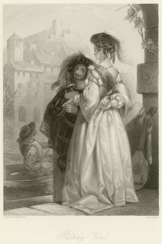 Rozlučkové sliby od Edward Henry Corbould