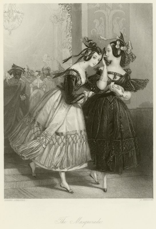 Maškaráda od Edward Henry Corbould