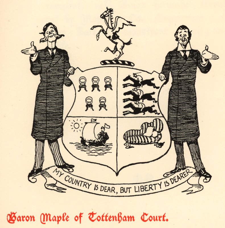 Baron Maple Of Tottenham Court (rytina) od Edward Tennyson Reed