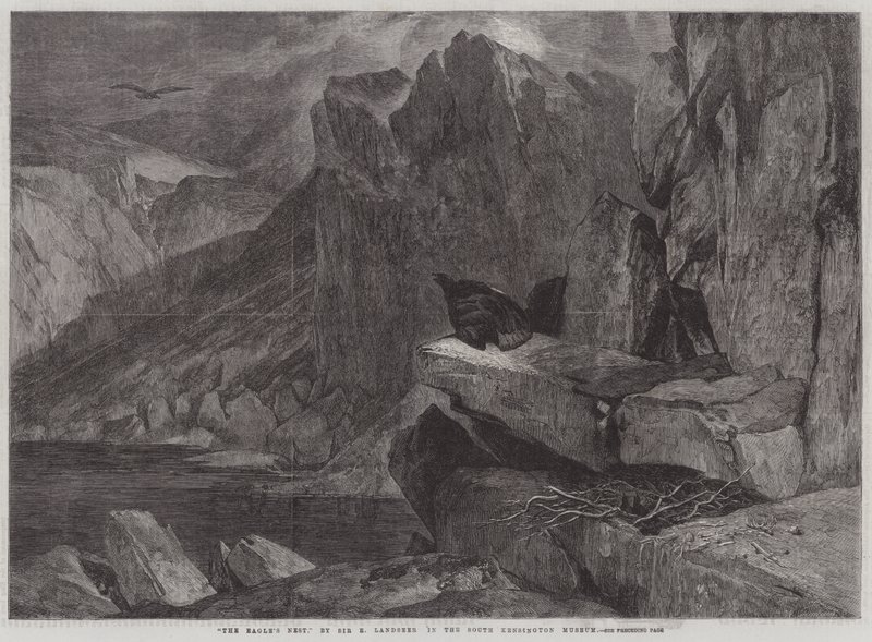 Orlí hnízdo od Edwin Landseer