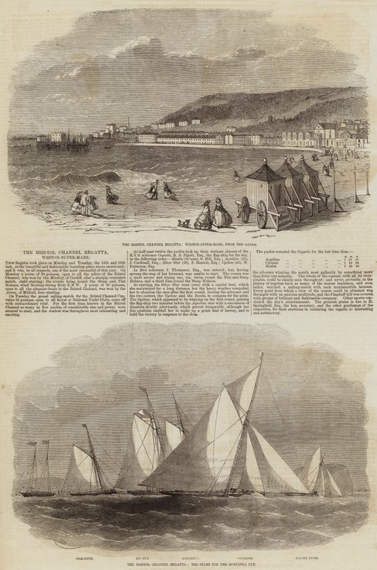 Bristol Channel Regatta od Edwin Weedon