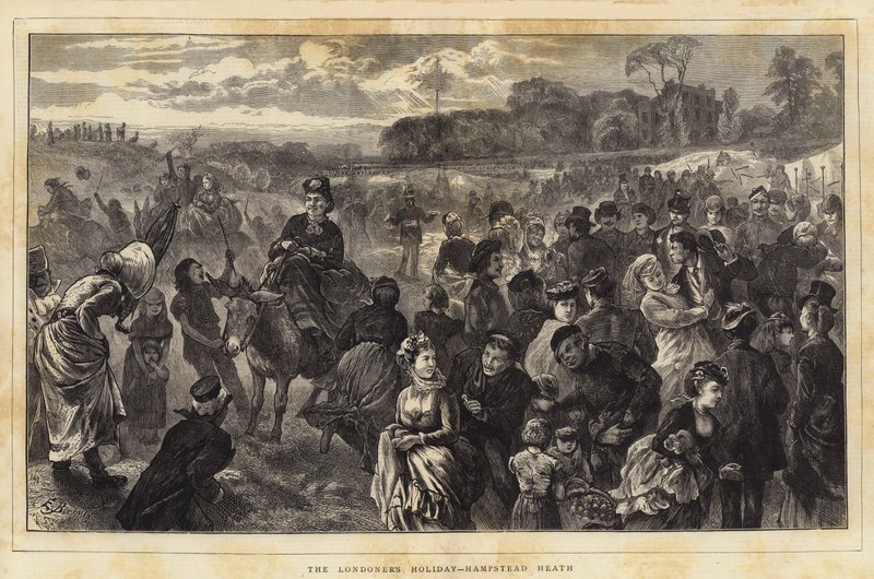 Londýnské prázdniny, Hampstead Heath od Edwin Buckman