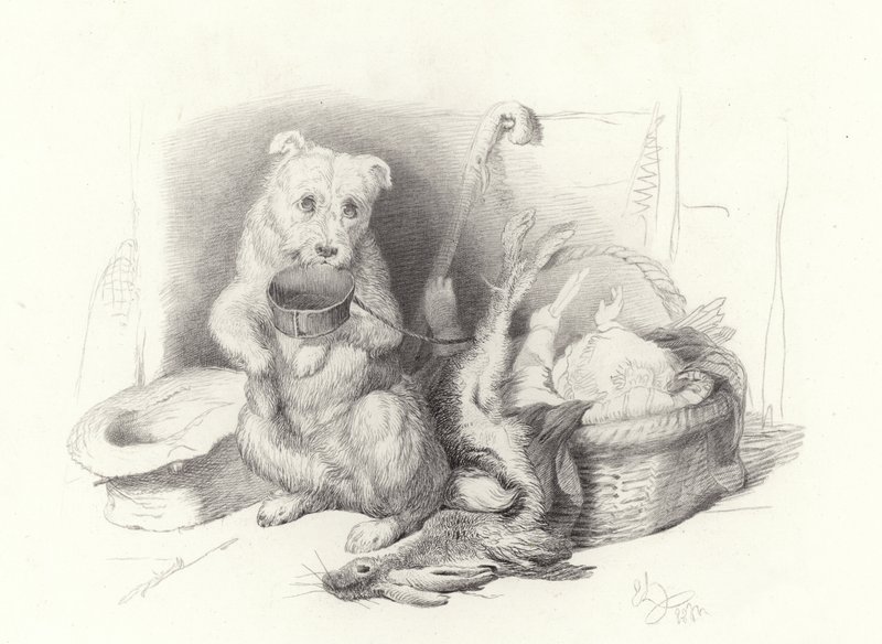 Žebrák od Edwin Landseer