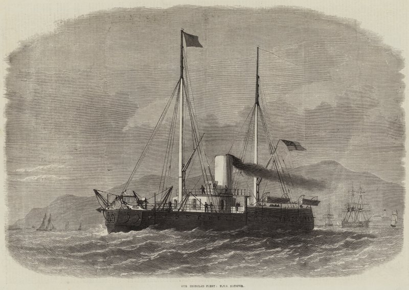 Naše železná flotila, HMS Hotspur od Edwin Weedon