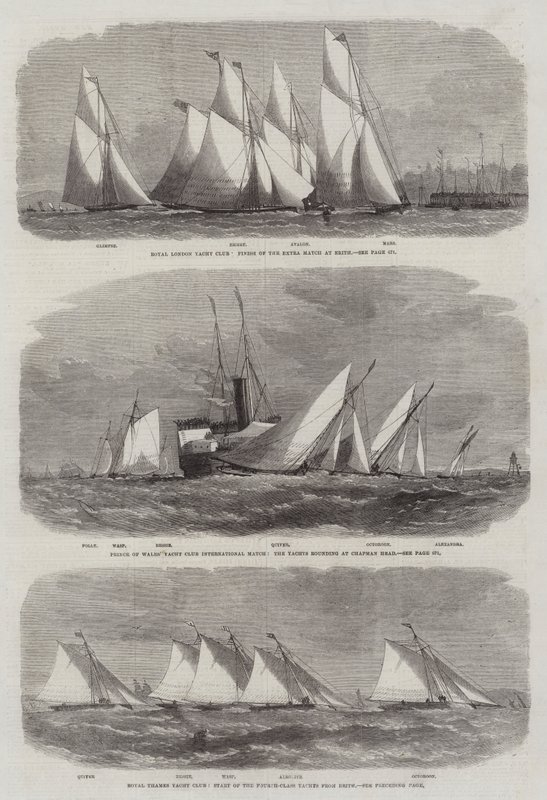 Royal Thames Yacht Club od Edwin Weedon