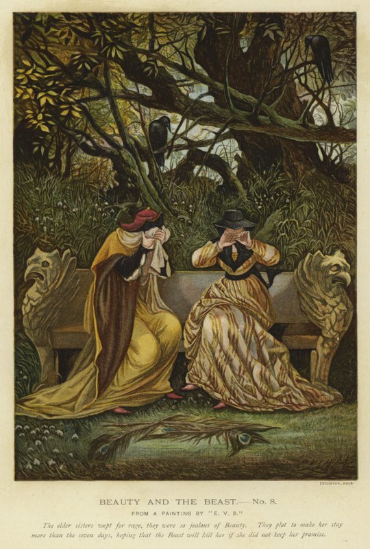 Scéna z Krásky a zvířete od Eleanor Vere Boyle