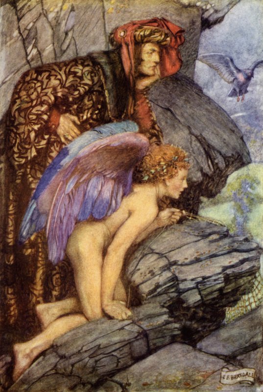 Lehká žena (barva lito) od Eleanor Fortescue Brickdale