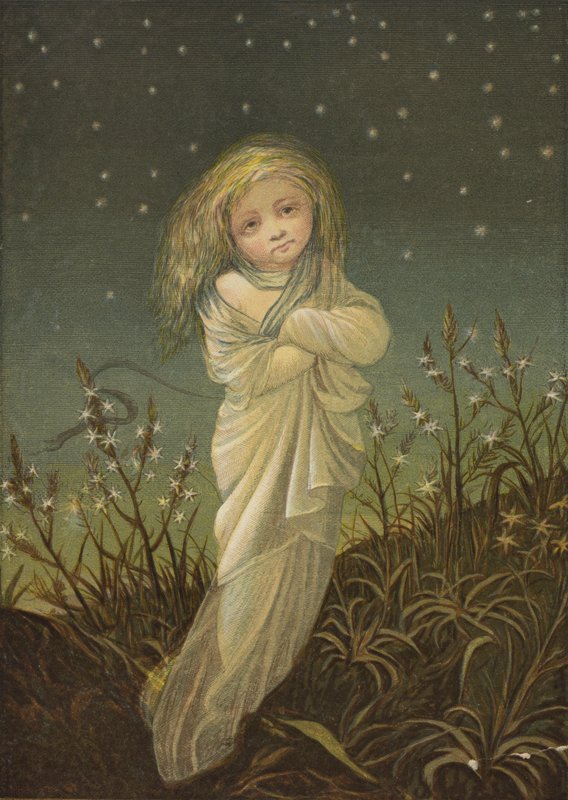 Zemské hvězdy (barva lito) od Eleanor Fortescue Brickdale
