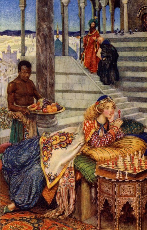 Vivien (barevné lito) od Eleanor Fortescue Brickdale