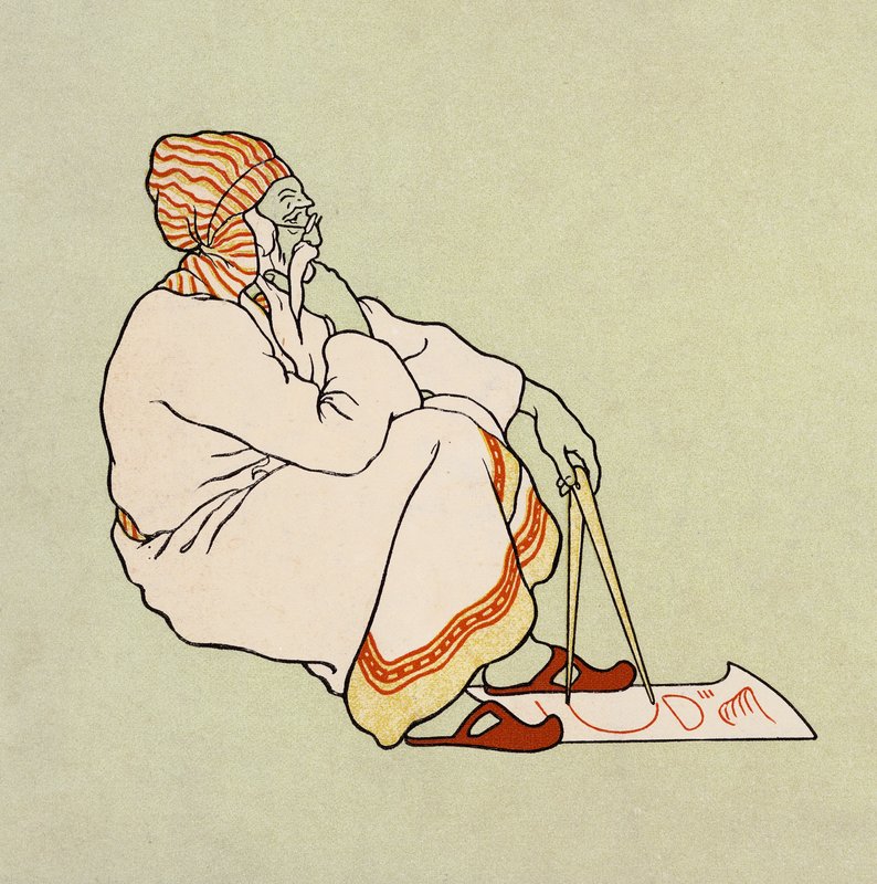 Noemova archa: návrhář (barevná litografie) od Elmer Boyd Smith
