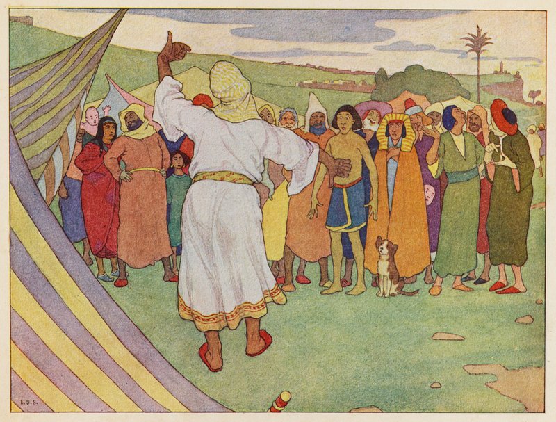 Noemova archa: varování (barevná litografie) od Elmer Boyd Smith