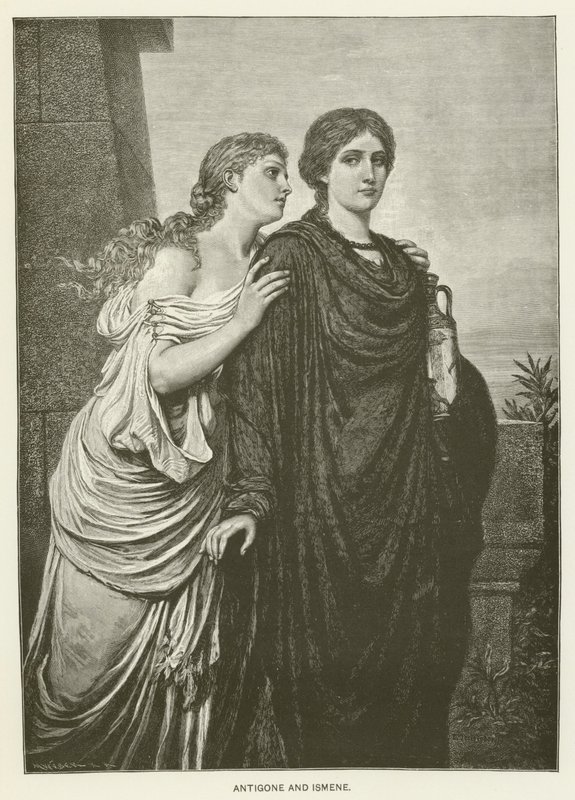 Antigona a Ismene od Emil Teschendorff
