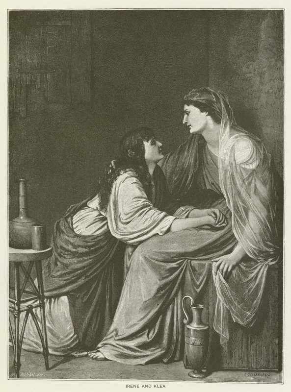 Irene a Klea od Emil Teschendorff