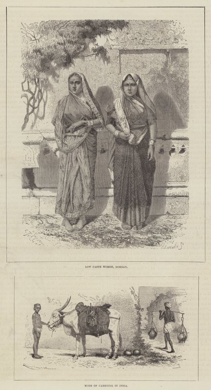 Scény v Indii od Emile Theodore Therond