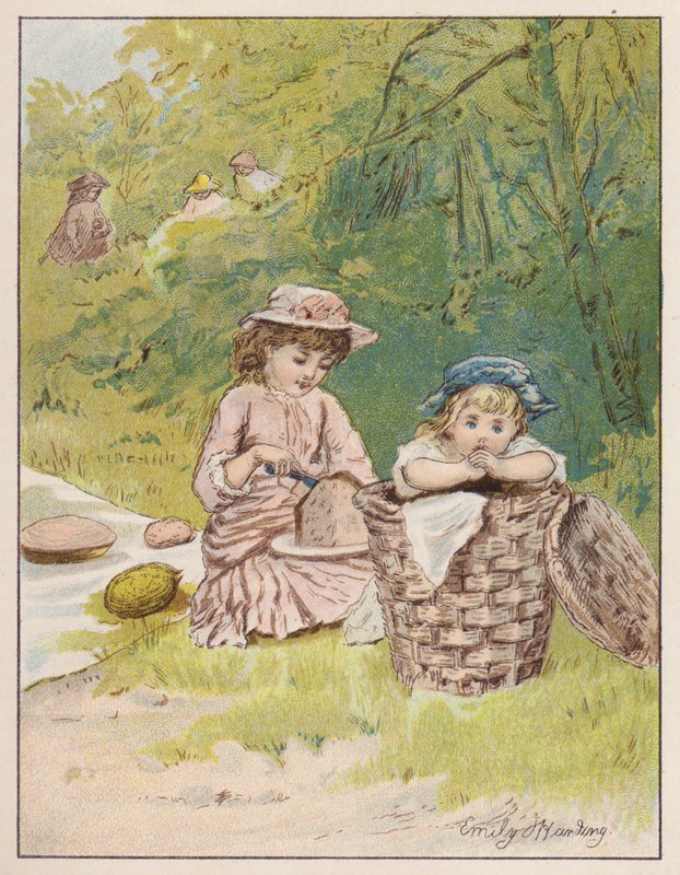Piknik (barevné lito) od Emily Harding