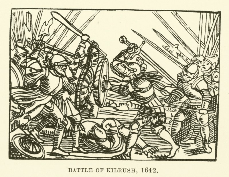 Bitva u Kilrush, 1642 od English School