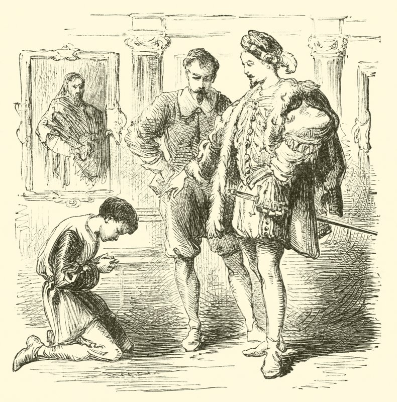 Juan De Pareja, před španělským králem Filipem IV od English School