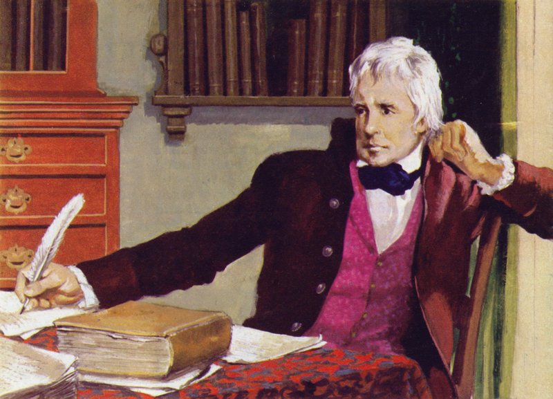 Sir Walter Scott od English School