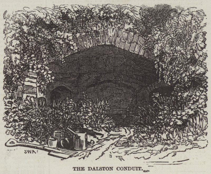 The Last of the Old London Conduits, v Dalstonu, ve farnosti Hackney od English School