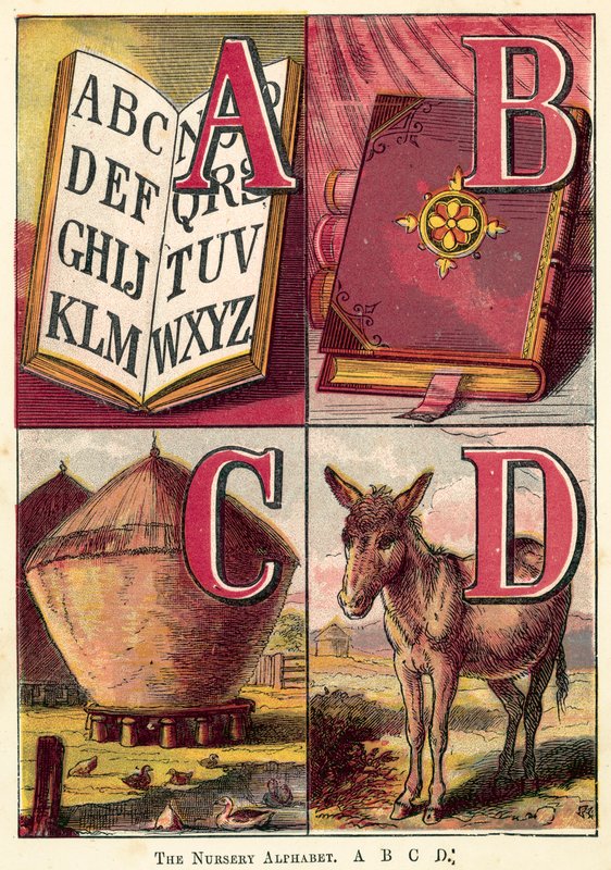 Mateřská abeceda, A, B, C, D od English School