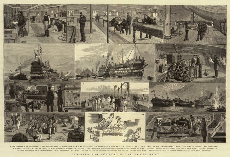 Výcvik pro službu v Royal Navy od English School
