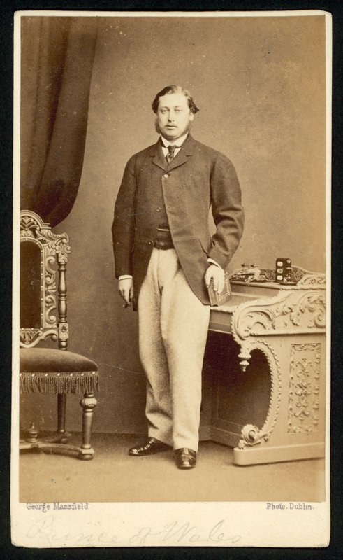 Albert Edward, princ z Walesu od English Photographer