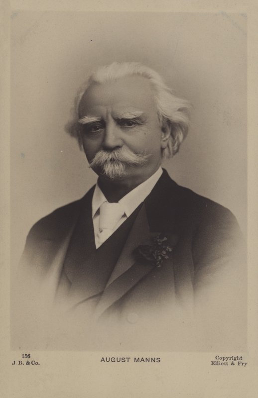 August Manns, britský dirigent německého původu od English Photographer