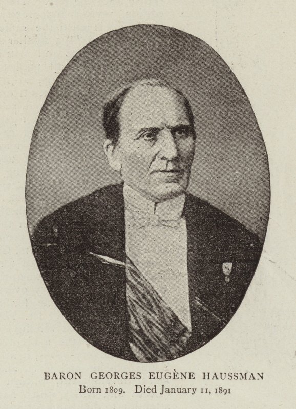 Baron Georges Eugene Haussmann od English Photographer