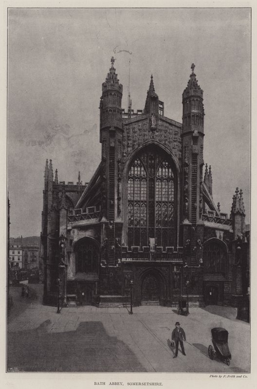 Bath Abbey, Somersetshire od English Photographer