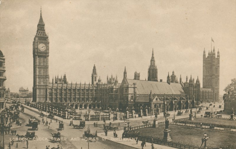 Big Ben, budovy parlamentu od English Photographer
