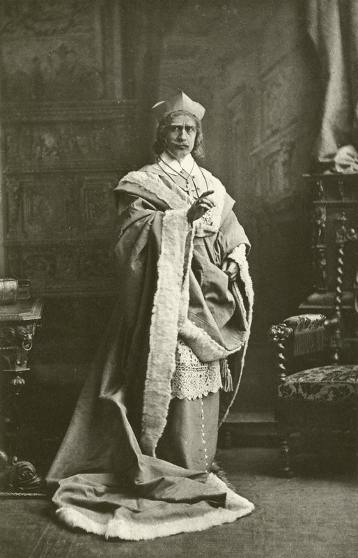 Booth jako Richelieu (hlubotisk) od English Photographer