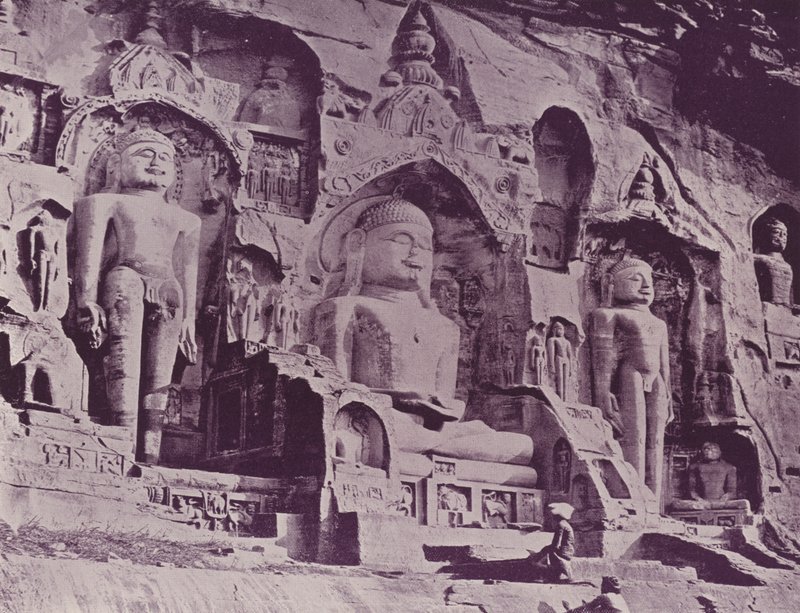 Buddhistické postavy, Happy Valley, Gwalior od English Photographer
