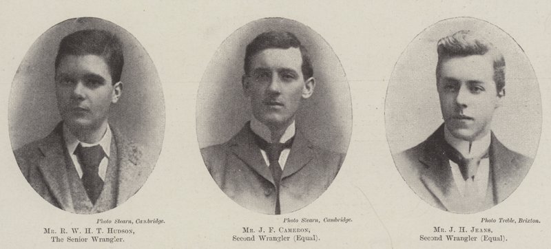 Cambridge Tripos od English Photographer
