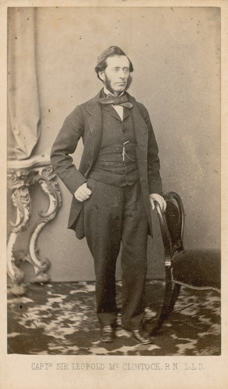 Kapitán Sir Leopold McClintock od English Photographer