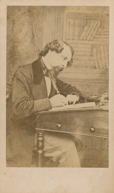 Charles Dickens od English Photographer