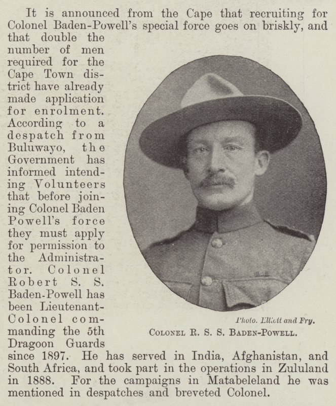 Plukovník RS Baden-Powell od English Photographer