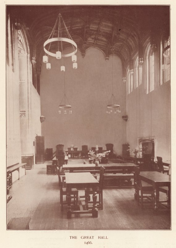 Crosby Hall, Cheyne Walk: The Great Hall od English Photographer