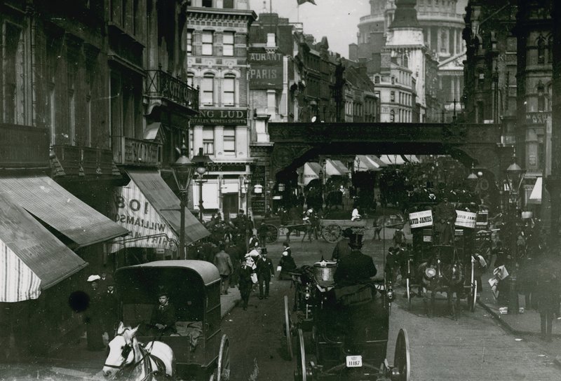 Fleet Street, Londýn od English Photographer