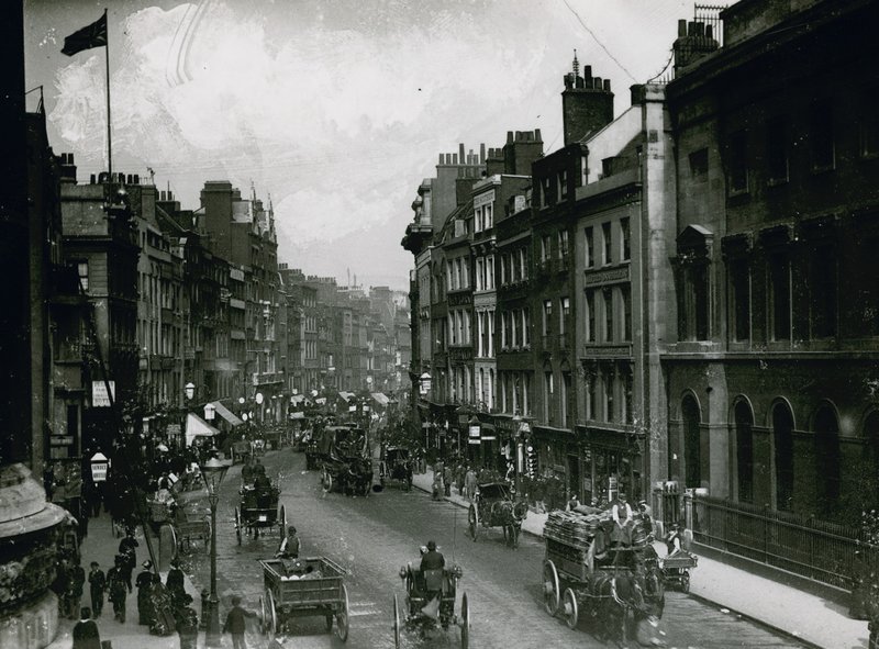 Fleet Street, Londýn od English Photographer