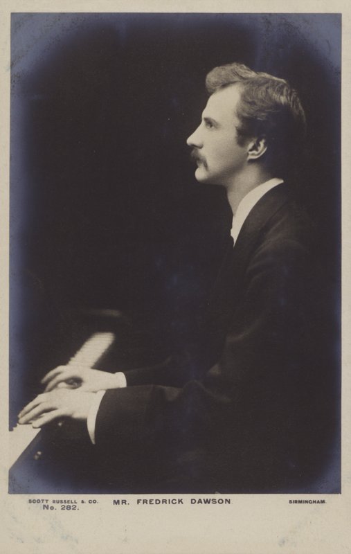 Frederick Dawson , anglický pianista od English Photographer