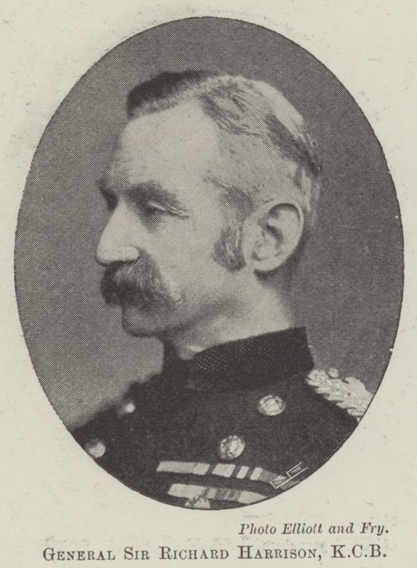 Generál Sir Richard Harrison, KCB od English Photographer